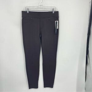 NWT Liverpool Piper Legging Dark Roast brown Sz 10/30 stretch